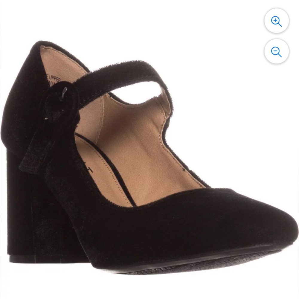 Esprit Velvet Mary Jane Pumps
